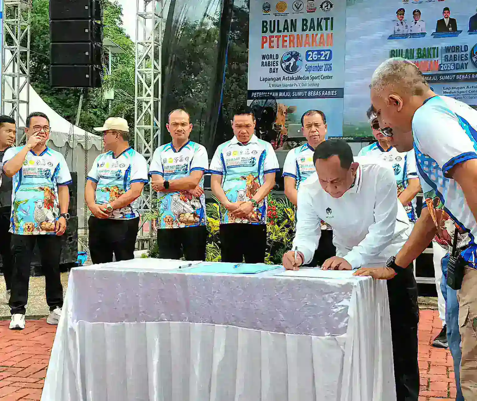 Gubernur Sumut Apresiasi Kontribusi Bupati Deli Serdang di Bidang Kesehatan Hewan
